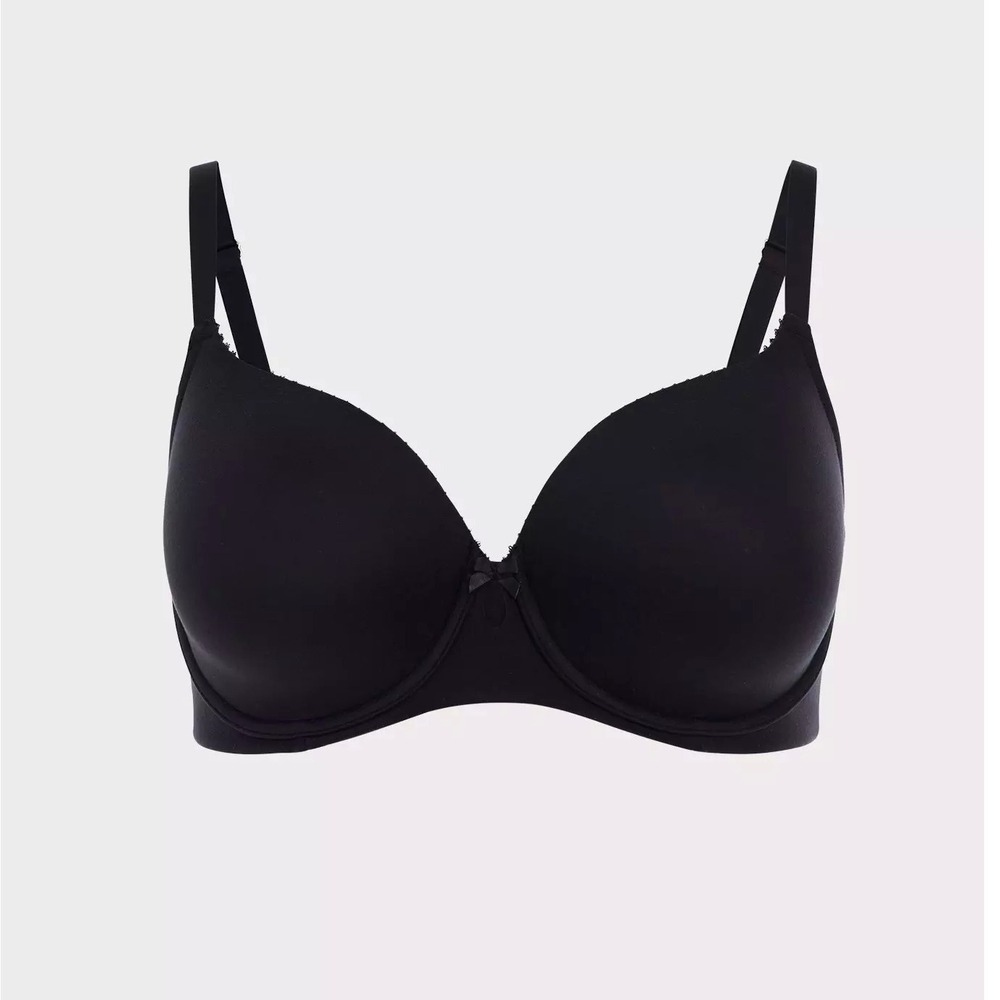 Torrid Black T-Shirt Bra – Size 46D Plus Size Underwire Padded